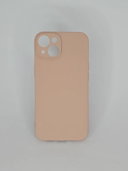İPHONE 14 CAPPY SİLİKON  PEMBE KILIF ürün görseli 1