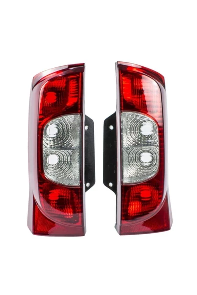 Peugeot Bipper Sağ + Sol Arka Far Stop Lambası Takımı 2008-2016 FİORİNO ürün görseli 1