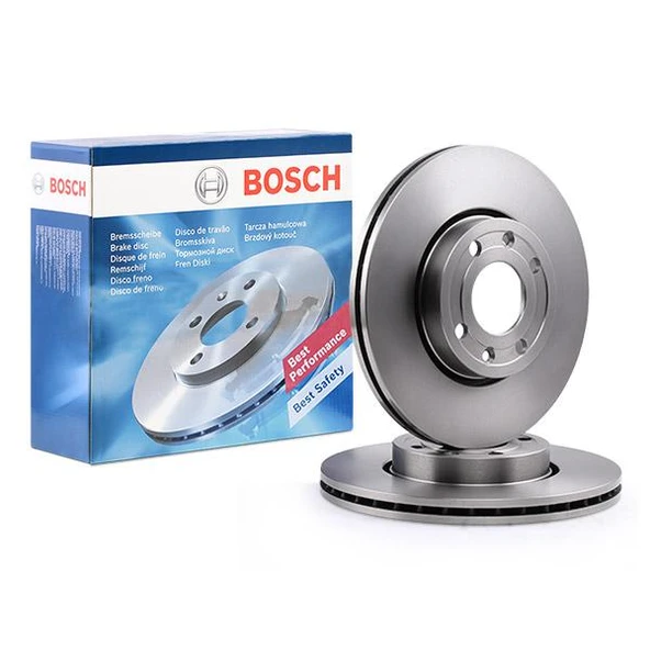 KaragözOtomotiv Renault Clio 4 1.5Dci 2012-2019 Bosch Ön Disk 2 Adet ürün görseli 1