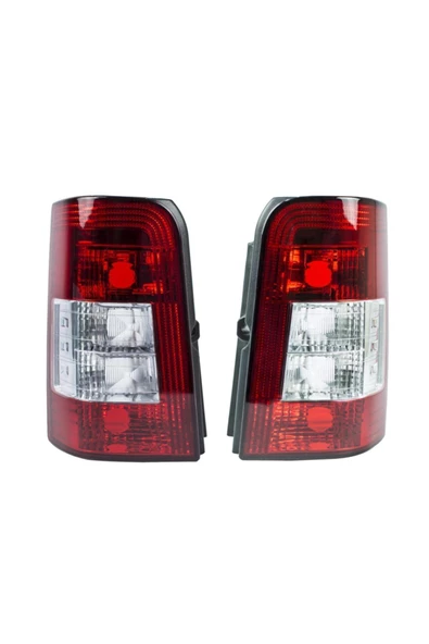 Enva Otomotiv Peugeot Partner Sağ Sol Arka Far Stop Lambası Takımı 2003-2008 Bagaj Kapağı Çift Açılan Tipe Uygun ürün görseli 1