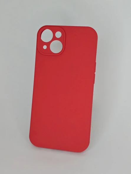 İPHONE 14 CAPPY SİLİKON KIRMIZI KILIF ürün görseli 1