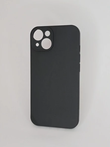 İPHONE 14 CAPPY SİLİKON SİYAH KILIF - Resim 3