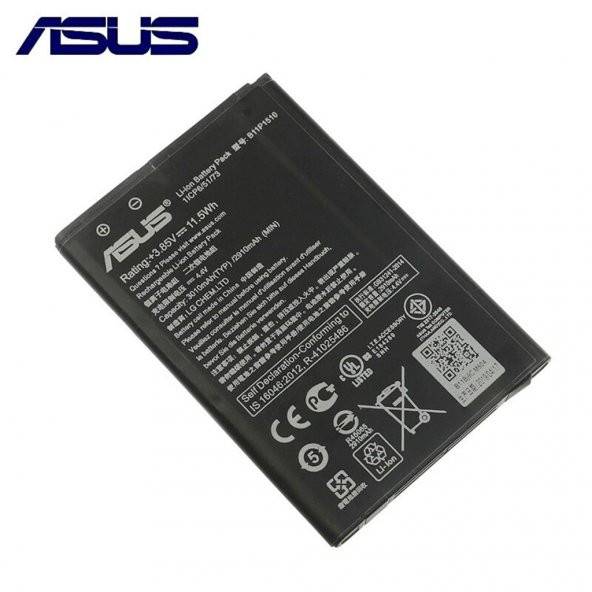 Asus ZB551KL ZenFone GO TV Batarya Pil Orjinal (C11P1510) ürün görseli 1