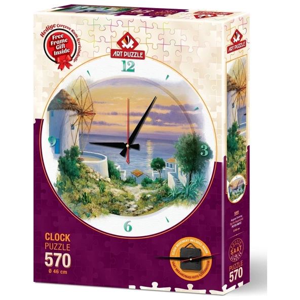 ART PUZZLE EGEDE AKŞAM ÜSTÜ 570 PARÇA ürün görseli 1