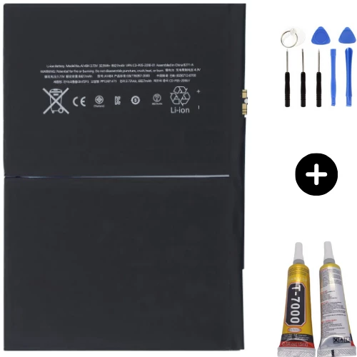 iPad 6.Nesil A1893-A1954 Uyumlu A Kalite Batarya Pil + Montaj Seti ürün görseli 1