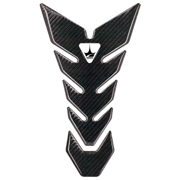 Grippatch Triumph Motosikletler ile Uyumlu Universal 6D Karbon Tank Pad GC05 ürün görseli 1