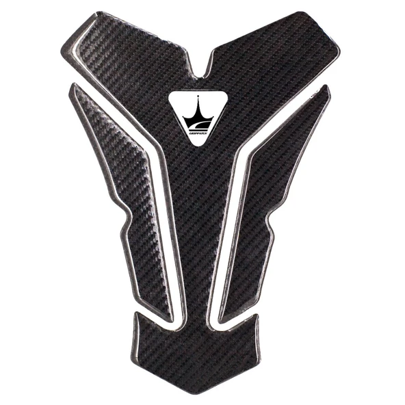 Grippatch Triumph Motosikletler ile Uyumlu Universal 6D Karbon Tank Pad GC09 ürün görseli 1