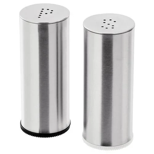 SUMUHOME PLATS TUZLUK KARABİBERLİK PASLANMAZ ÇELİK 7 CM 2 PARÇA ürün görseli 1