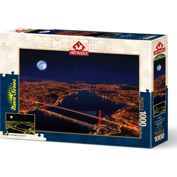 Art Puzzle Üç Köprü 1000 Parça Neon 5239 2398 ürün görseli 1