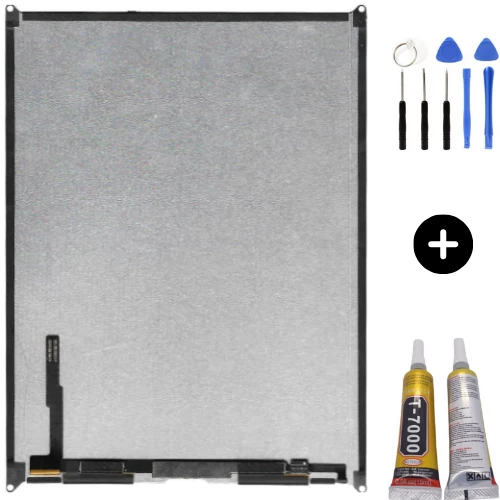 iPad Air 1.Nesil A1474-A1475-A1476 Uyumlu Servis Lcd İç Ekran + Montaj Seti ürün görseli 1