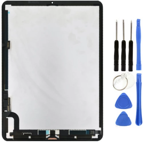 iPad Air 4.Nesil A2072-A2316-A2324-A2325 Uyumlu A Kalite Dokunmatik Siyah + Tamir Seti ürün görseli 1