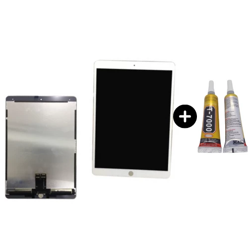 iPad Air 3.Nesil A2123-A2152-A2153-A2154 Uyumlu A Kalite Dokunmatik Set Beyaz + B7000 ürün görseli 1