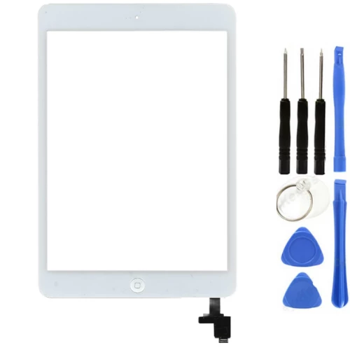 iPad Mini 2 A1489-A1490-A1491 Uyumlu A Kalite Home Tuşlu Dokunmatik Beyaz + Tamir Seti ürün görseli 1