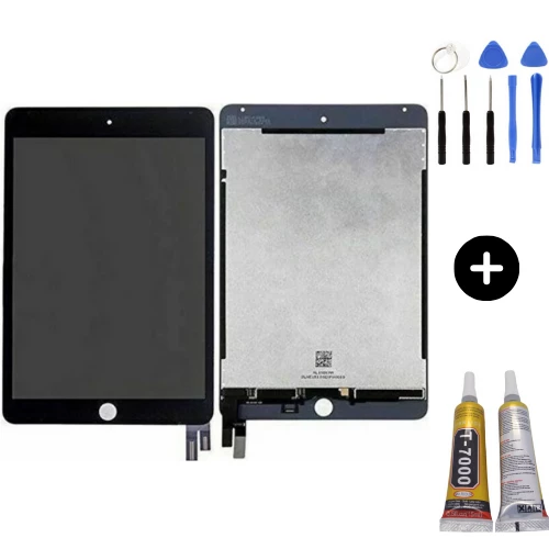 iPad Mini 4 A1538-A1550 Uyumlu Lcd Dokunmatik Full Siyah + Montaj Seti ürün görseli 1