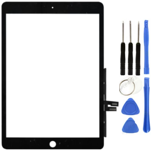 iPad 8.Nesil A2270-A2428-A2429-A2430 Uyumlu A Kalite Dokunmatik Siyah + Tamir Seti ürün görseli 1