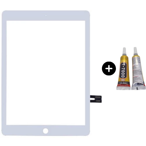 iPad 6.Nesil A1893-A1954 Uyumlu Dokunmatik Beyaz + B7000 ürün görseli 1