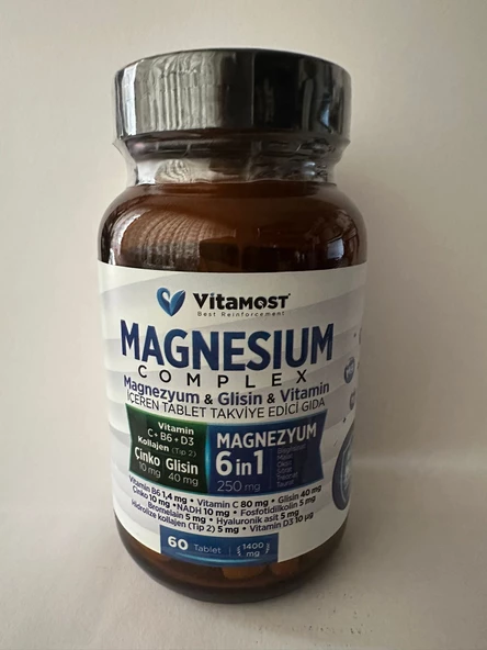 MAGNESIUM COMPLEX 60 TABLET 1400 MG ürün görseli 1