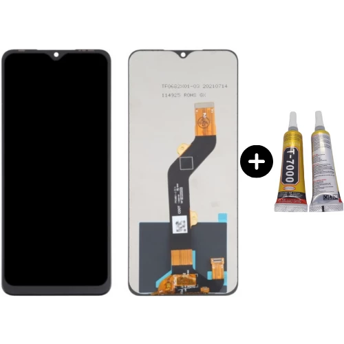 İnfinix Hot 10 Play Uyumlu HK Lcd Ekran Dokunmatik + B7000 ürün görseli 1