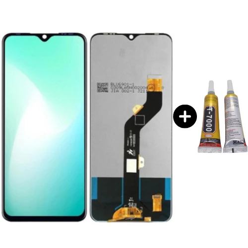 İnfinix Hot 11 Play Uyumlu HK Lcd Ekran Dokunmatik + B7000 ürün görseli 1