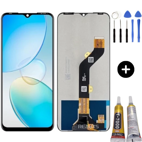 İnfinix Hot 12 Pro Uyumlu A Kalite Lcd Ekran Dokunmatik + Montaj Seti ürün görseli 1