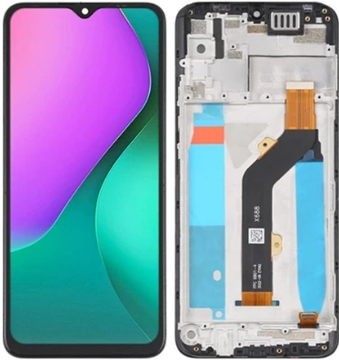 İnfinix Hot 10 Play Uyumlu Çıtalı OLED Lcd Ekran Dokunmatik ürün görseli 1