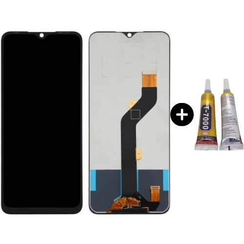 İnfinix Hot 12 Play Uyumlu Servis Lcd Ekran Dokunmatik + B7000 ürün görseli 1