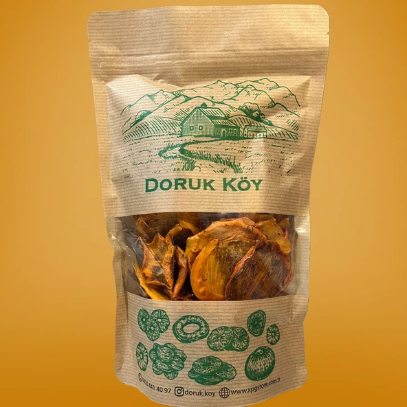 Doruk Köy - 250 gr Kurutulmuş Cennet Hurması Dilimleri - Trabzon Hurmasi ürün görseli 1