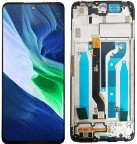 İnfinix Note 10 Uyumlu Çıtalı Servis Lcd Ekran Dokunmatik ürün görseli 1