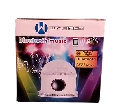 Döner Disco Işıklandırmalı Bluetooth Hoparlör - Resim 3