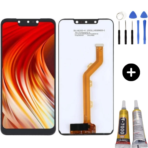 İnfinix Hot 7 Pro Uyumlu Servis Lcd Ekran Dokunmatik + Montaj Seti ürün görseli 1