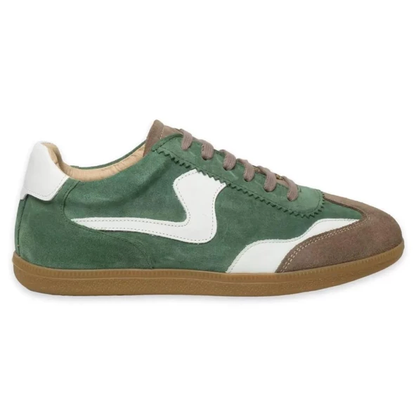 MAMMAMİA D24KA-395 İNCE TABAN DERİ SNEAKERS KADIN AYAKKABI ürün görseli 1