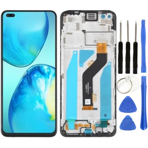 İnfinix Note 8 Uyumlu Çıtalı OLED Lcd Ekran Dokunmatik + Tamir Seti ürün görseli 1