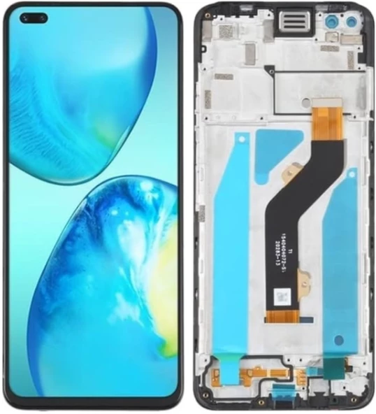 İnfinix Note 8 Uyumlu Çıtalı HK Lcd Ekran Dokunmatik ürün görseli 1