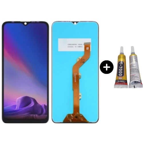 Tecno Camon 12 Uyumlu HK Lcd Ekran Dokunmatik + B7000 ürün görseli 1