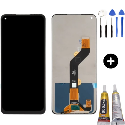 Tecno Camon 16 Uyumlu HK Lcd Ekran Dokunmatik + Montaj Seti ürün görseli 1