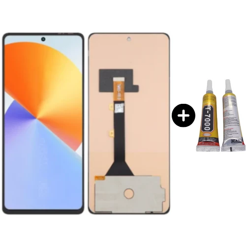 Tecno Camon 20 Uyumlu Servis Lcd Ekran Dokunmatik + B7000 ürün görseli 1