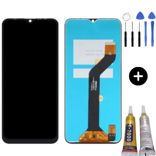 Tecno Spark 6 Go Uyumlu A Kalite Lcd Ekran Dokunmatik + Montaj Seti ürün görseli 1
