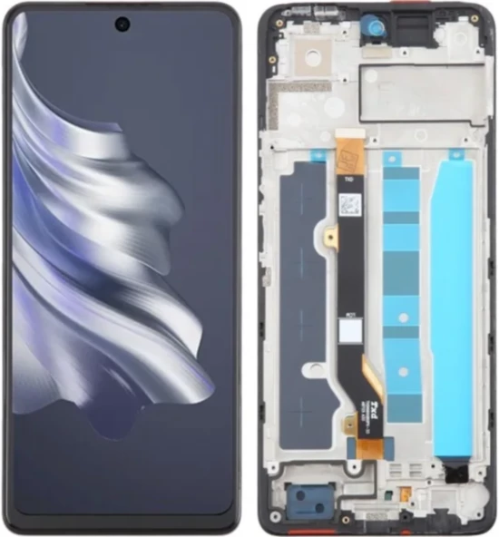 Tecno Spark 20 Pro Uyumlu Çıtalı A Kalite Lcd Ekran Dokunmatik ürün görseli 1