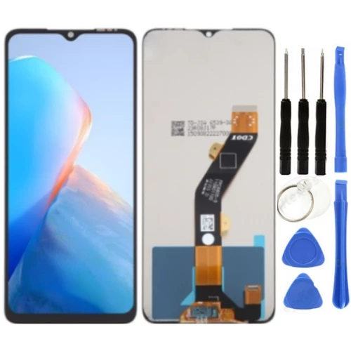 Tecno Spark 10 Kl5q Uyumlu HK Lcd Ekran Dokunmatik + Tamir Seti ürün görseli 1