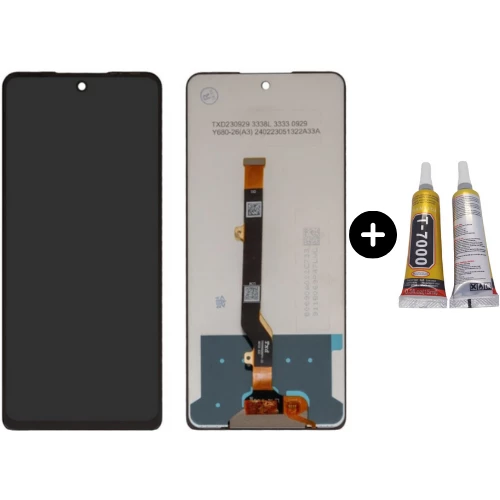 Tecno Spark 20 Pro Uyumlu Lcd Ekran Dokunmatik + B7000 ürün görseli 1