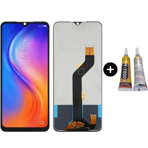 Tecno Spark 6 Air Uyumlu Lcd Ekran Dokunmatik + B7000 ürün görseli 1