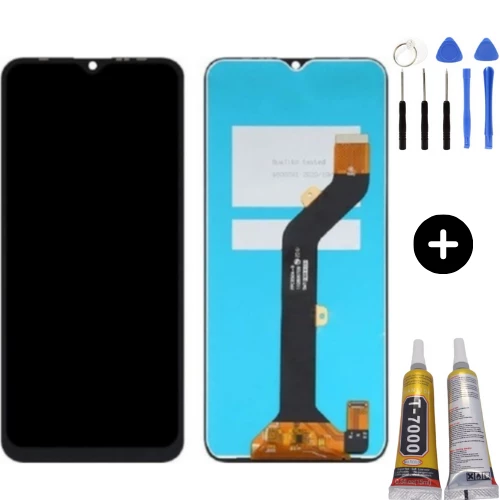 Tecno Spark 6 Uyumlu HK Lcd Ekran Dokunmatik + Montaj Seti ürün görseli 1