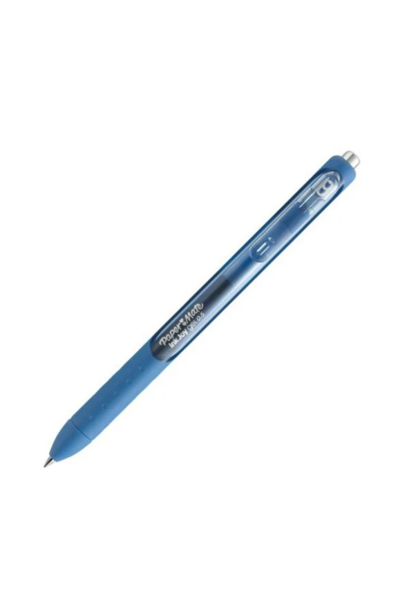 Paper Mate Inkjoy Gel Üstten Basmalı Jel Tükenmez Kalem Mavi  (12 Li Paket) ürün görseli 1