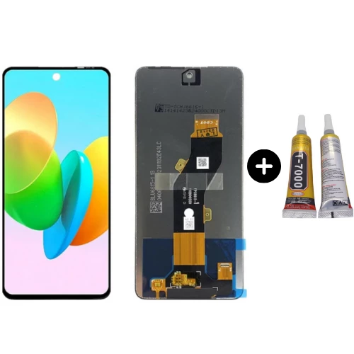 Tecno Spark 20C Uyumlu OLED Lcd Ekran Dokunmatik + B7000 ürün görseli 1