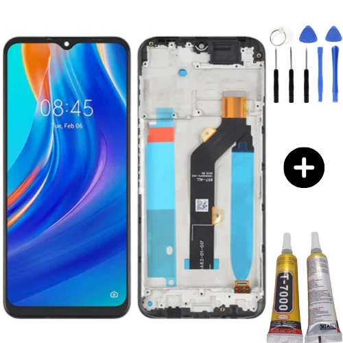 Tecno Spark 7T Uyumlu Çıtalı Lcd Ekran Dokunmatik + Montaj Seti ürün görseli 1