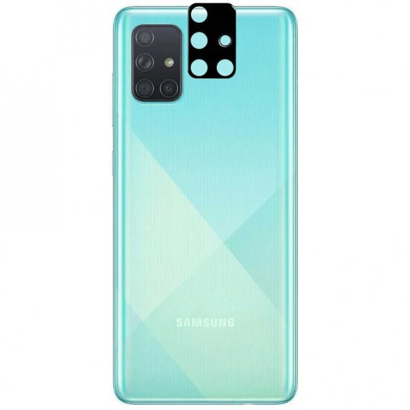Galaxy A71 3D Kamera Lens Koruyucu Temperli Cam ürün görseli 1
