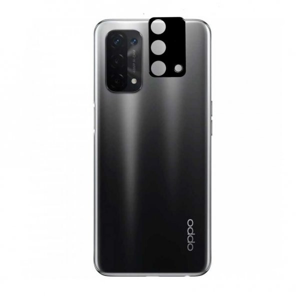 Ceponya Oppo A74 4G 3D Kamera Lens Koruyucu Temperli Cam ürün görseli 1