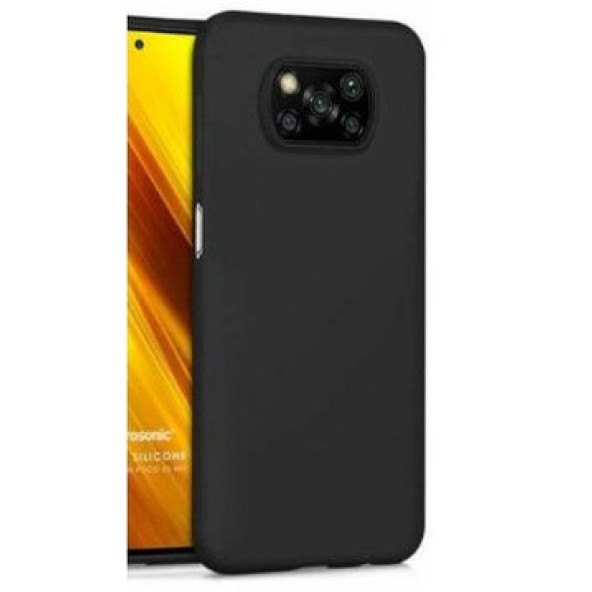 Poco X3 Ruber Case Yumuşak Slikon Kılıf ürün görseli 1