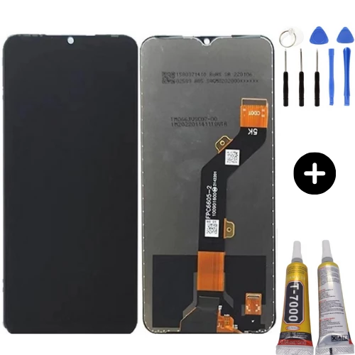 Tecno Spark 9T Uyumlu Lcd Ekran Dokunmatik + Montaj Seti ürün görseli 1