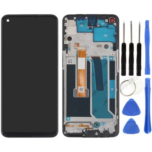 Oneplus Nord 10 5G Uyumlu Çıtalı Servis Lcd Ekran Dokunmatik + Tamir Seti ürün görseli 1